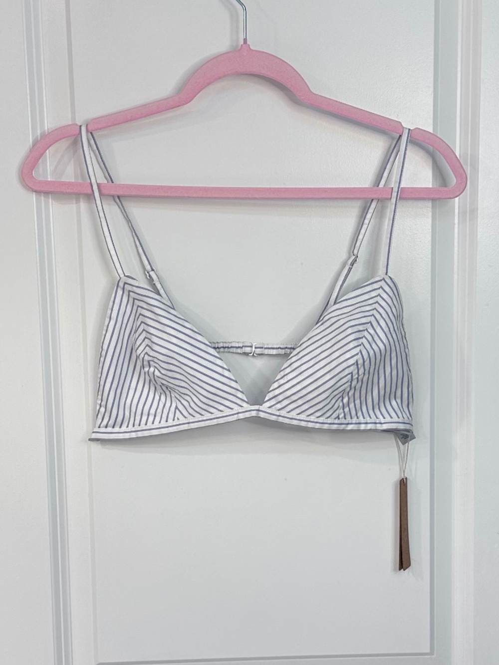 SKIMS Cotton Poplin Bralette - NWT